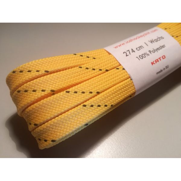 Skate laces WAX 274 cm - Gelb  274 cm